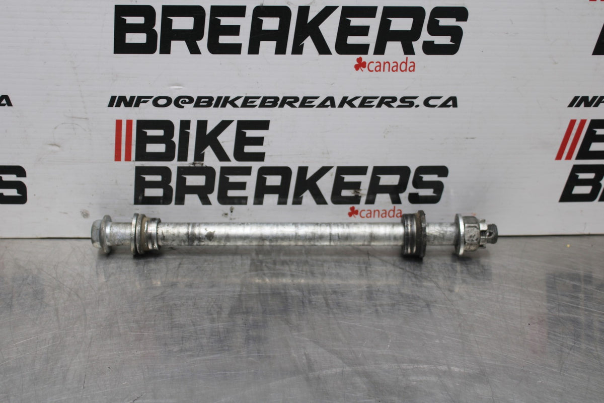 08 KAWASAKI NINJA 650 EX650 REAR AXLE BACK WHEEL RIM PIVOT BOLT AXEL BB797