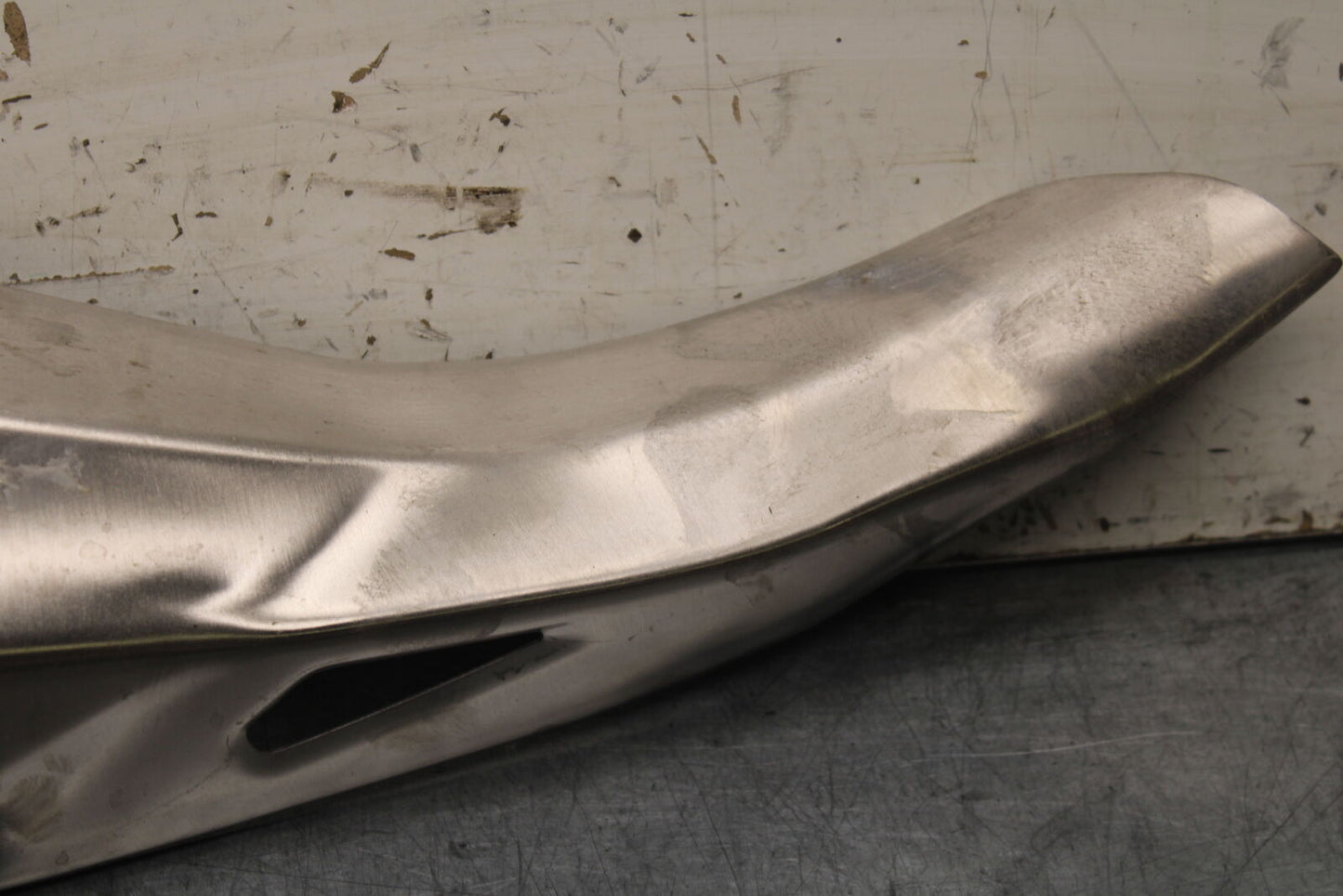 18-23 KAWASAKI NINJA 400 EX400 ABS MUFFLER EXHAUST PIPE COVER HEAT  BB747