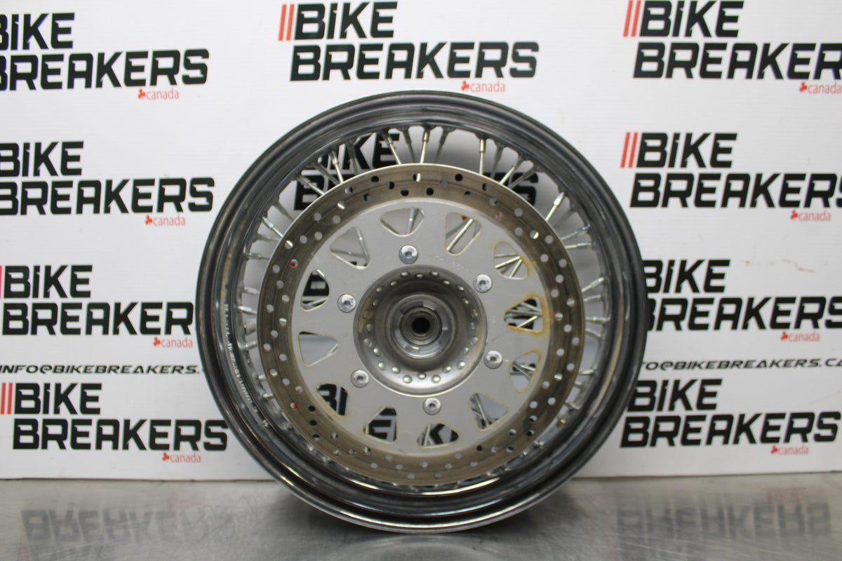 15 SUZUKI BOULEVARD C50 FRONT WHEEL FRONT RIM & ROTOR BB775