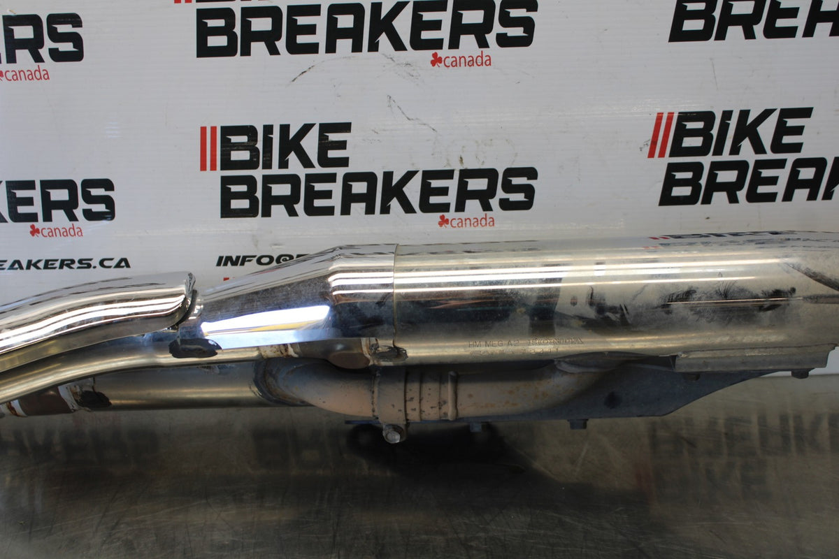 14 HONDA SHADOW 750 VT750C2B FULL EXHAUST PIPE HEADER BB867