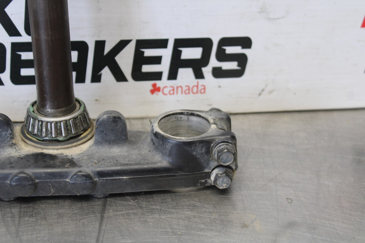 06 KAWASAKI KLR650 FRONT FORKS CLAMP LOWER TRIPLE TREE STEM BB919