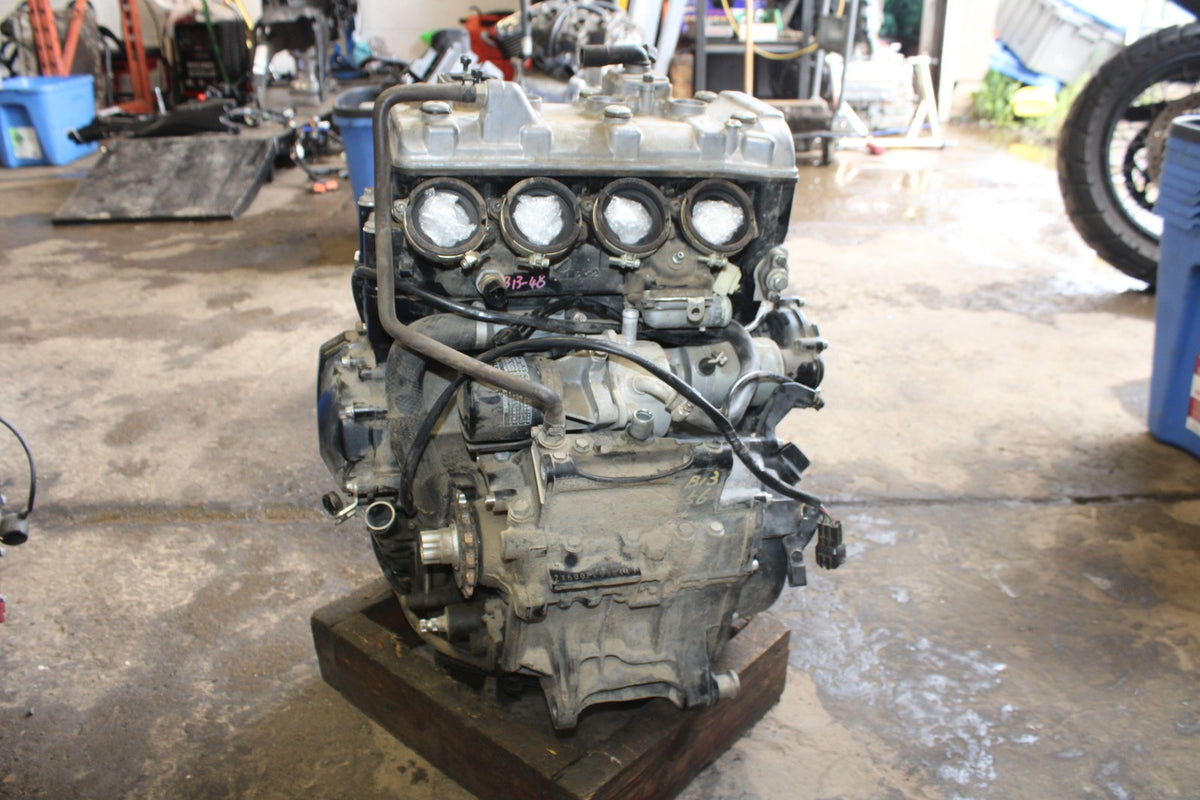 07-08 KAWASAKI NINJA ZX6R ENGINE MOTOR BB896
