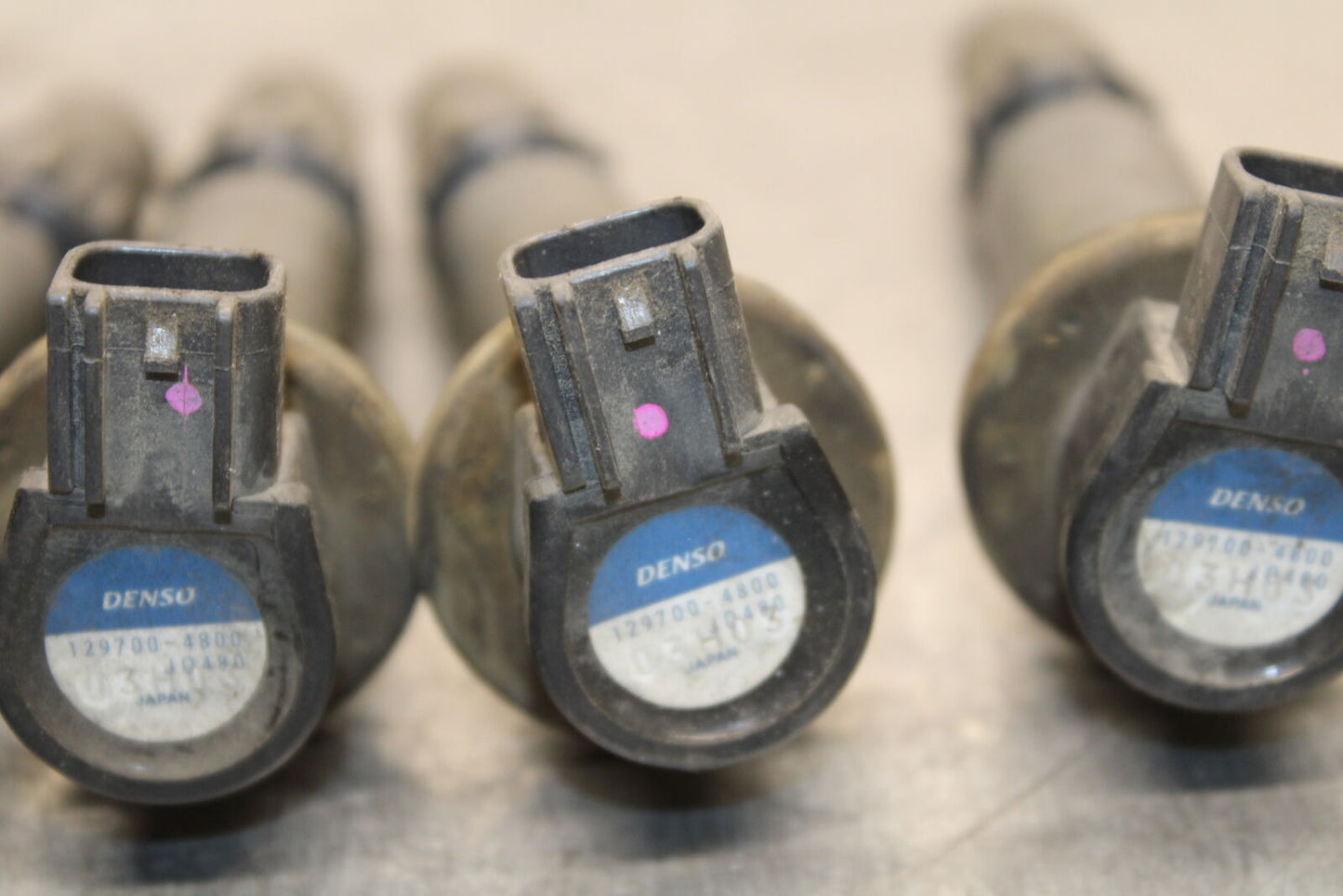 06-07 SUZUKI GSXR 600 IGNITION COILS COIL SPARK PLUG CAPS BB737