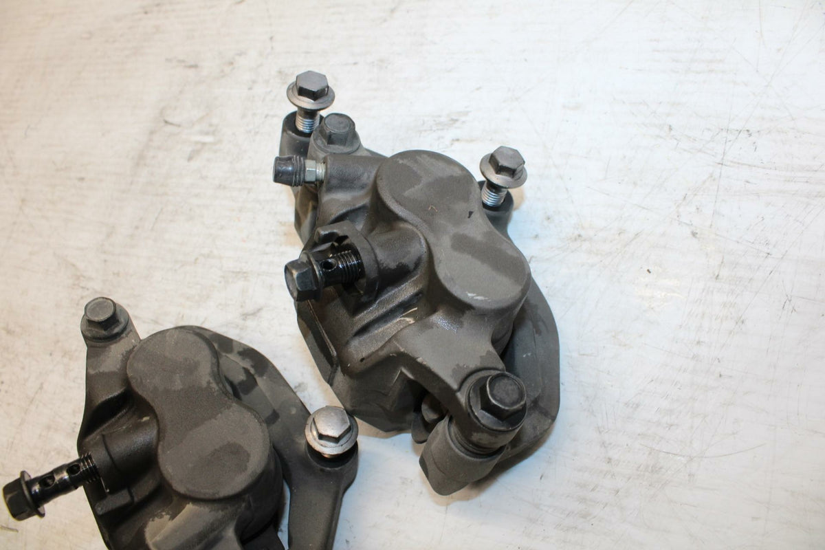 09 YAMAHA FZ6 RIGHT LEFT FRONT BRAKE CALIPER SET PAIR CALIPERS BB295
