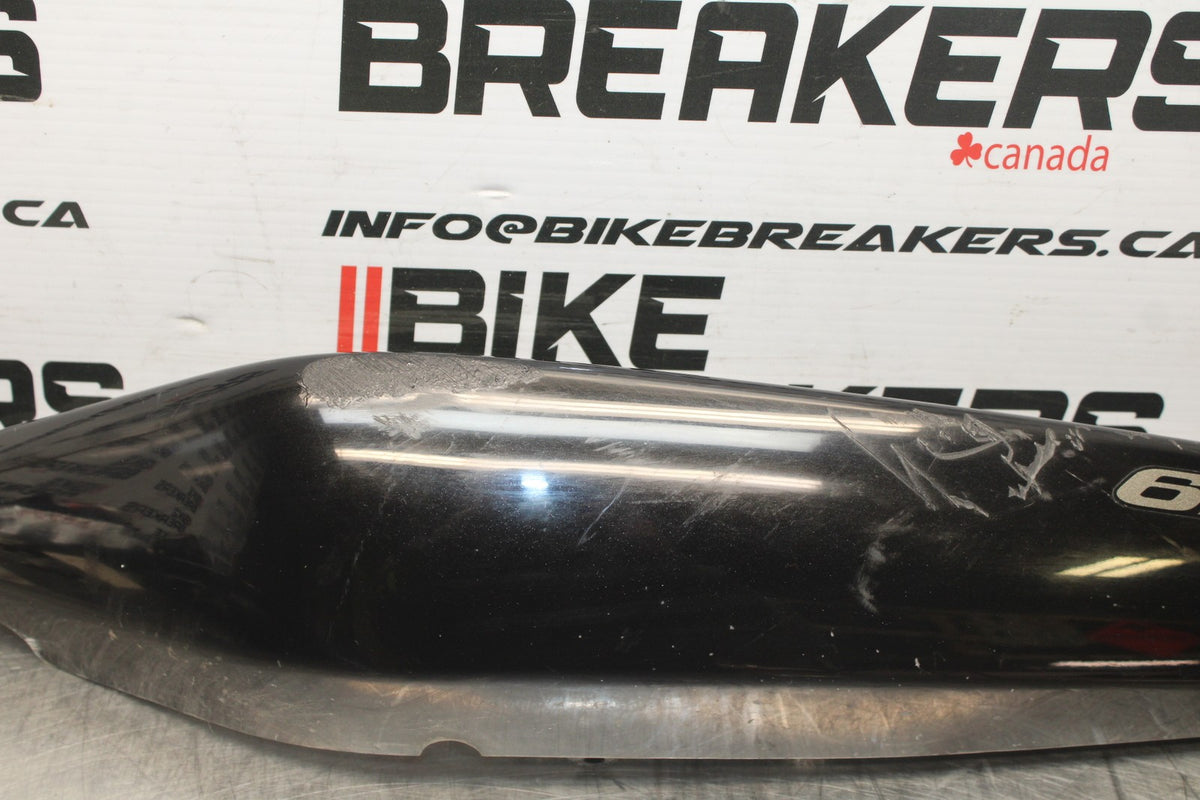 08 KAWASAKI NINJA 650 EX650 LEFT REAR BACK TAIL FAIRING COWL SHROUD BB797