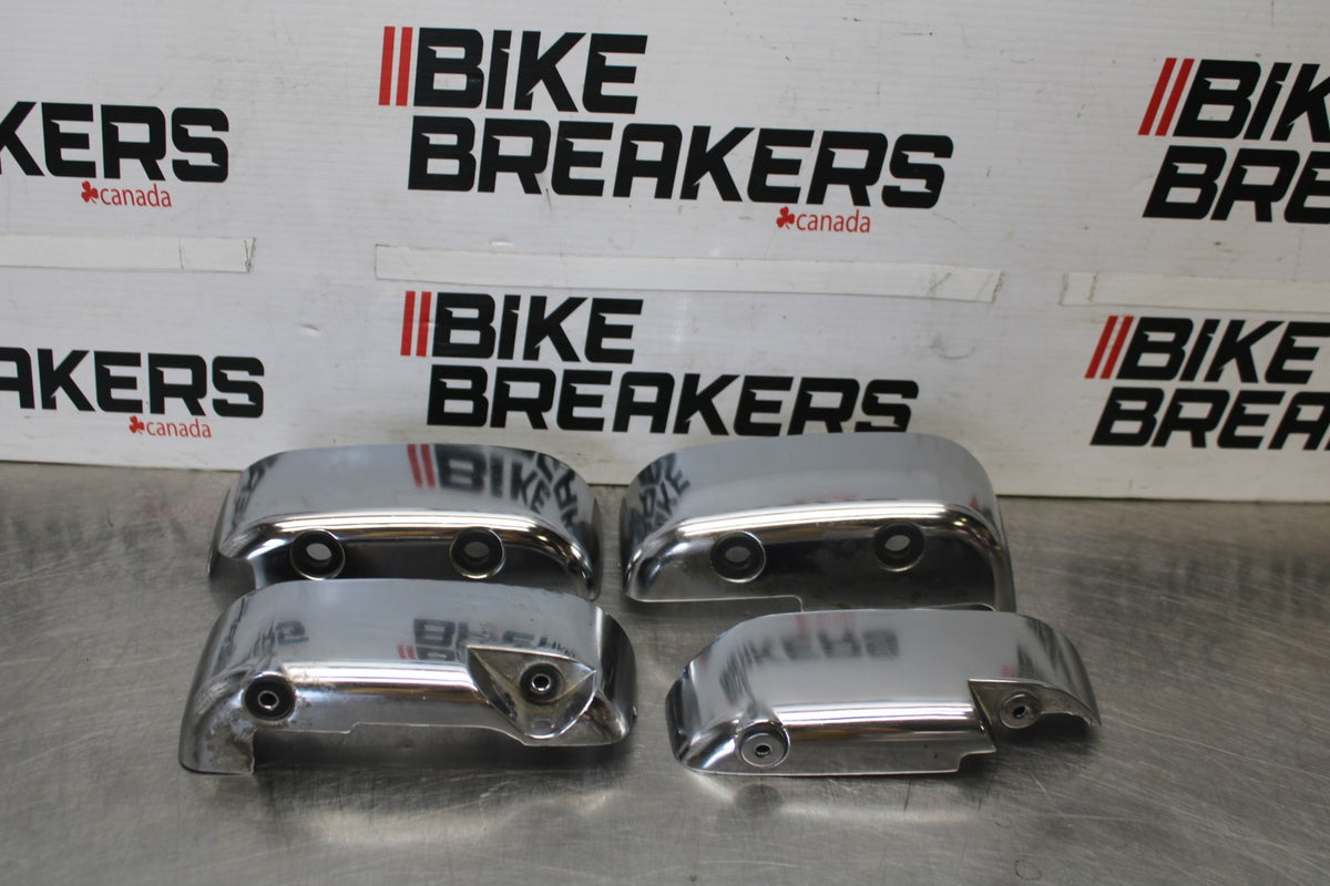 05-09 SUZUKI BOULEVARD C90 TOP HEAD ENGINE MOTOR COVER SET PAIR BB918