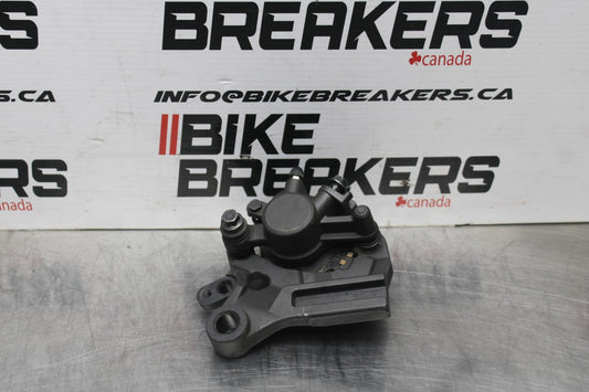 17-18 YAMAHA YZF R3 REAR BACK BRAKE CALIPER W MOUNT BRACKET BB788