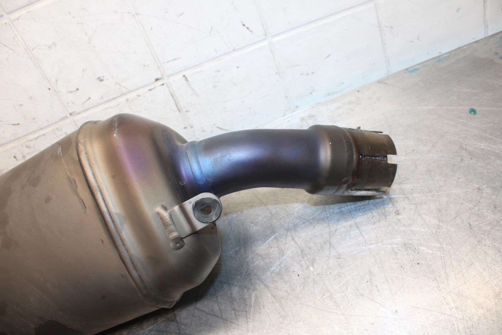 11-21 SUZUKI GSXR750 EXHAUST PIPE MUFFLER SLIP ON CAN SILENCER BB492