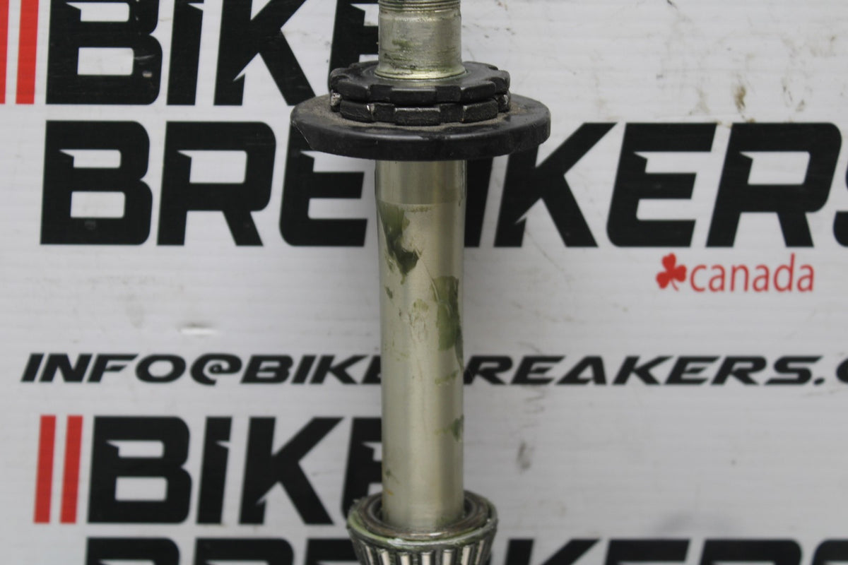 98 KAWASAKI NINJA ZX6 FRONT FORKS CLAMP LOWER TRIPLE TREE STEM BB870