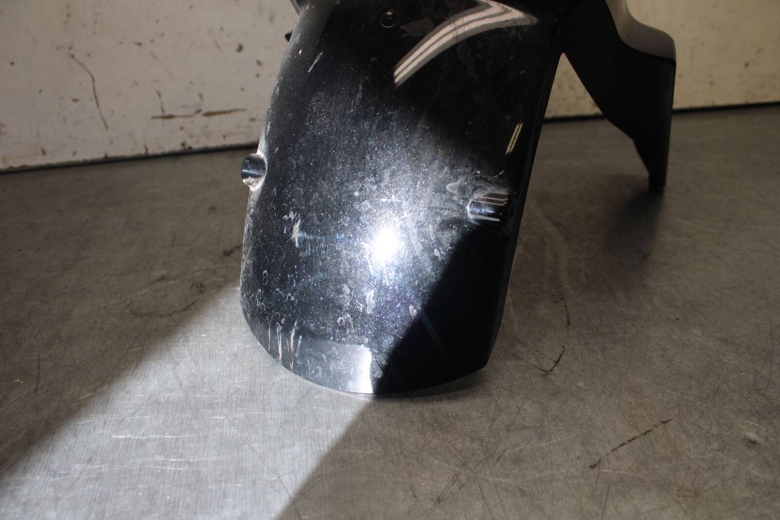 09-12 KAWASAKI NINJA ZX6R FRONT WHEEL FENDER COWL FAIRING 5004-0118-17K BB698