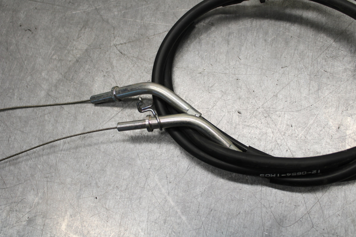 18-24 KAWASAKI NINJA 650 THROTTLE CABLES LINES BB725