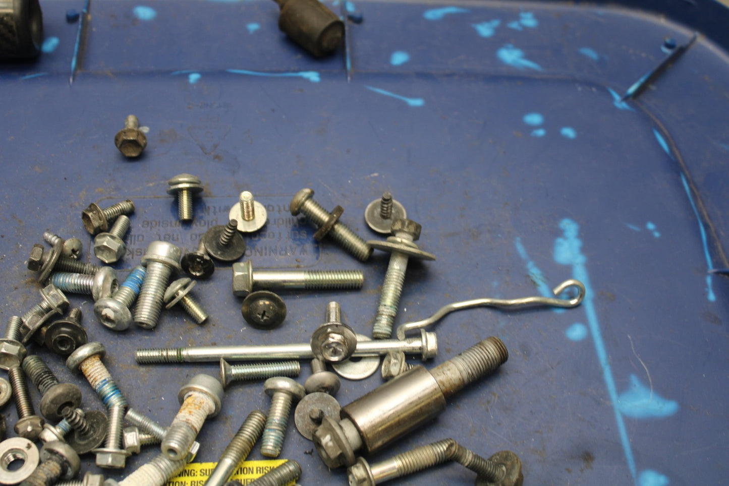 08-10 SUZUKI GSXR 600 MOUNTING BOLTS HARDWARE MOTOR SCREWS BB202