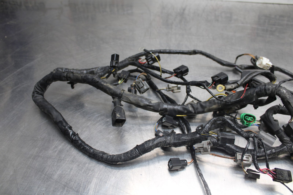 07-08 KAWASAKI NINJA ZX6R MAIN ENGINE WIRING HARNESS MOTOR WIRE LOOM BB855