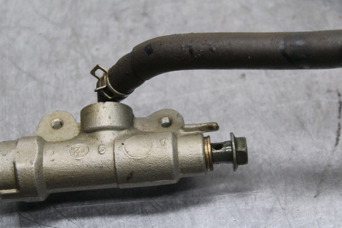 03-06 SUZUKI QUADSPORT Z400 REAR BACK BRAKE MASTER CYLINDER W RESERVOIR BB126