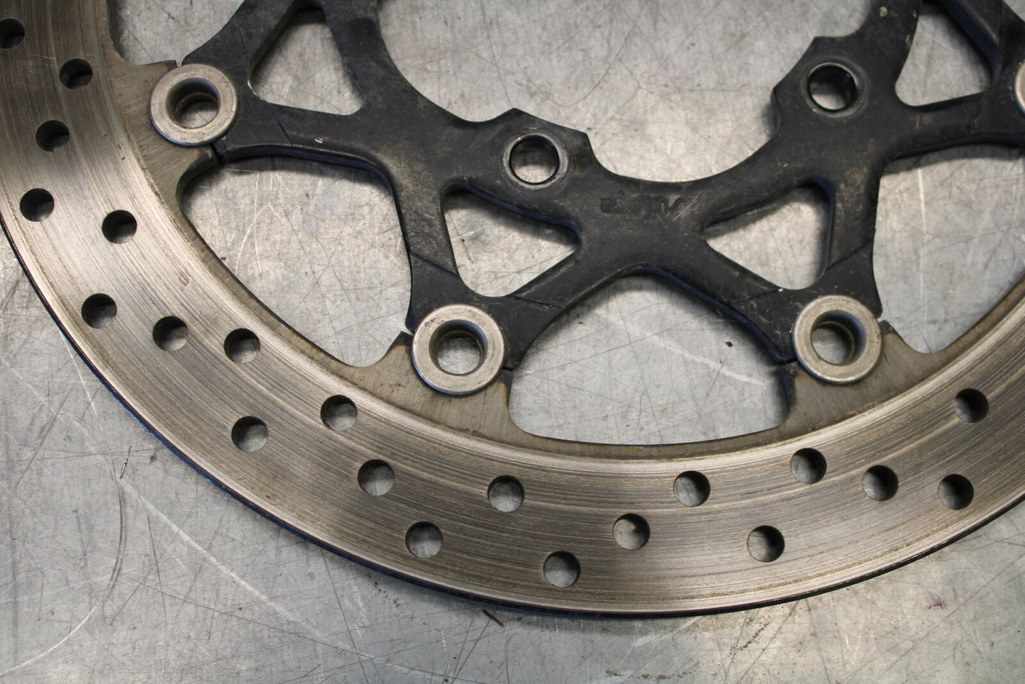 06-07 SUZUKI GSXR 600 FRONT LEFT RIGHT BRAKE ROTORS DISCS BB243