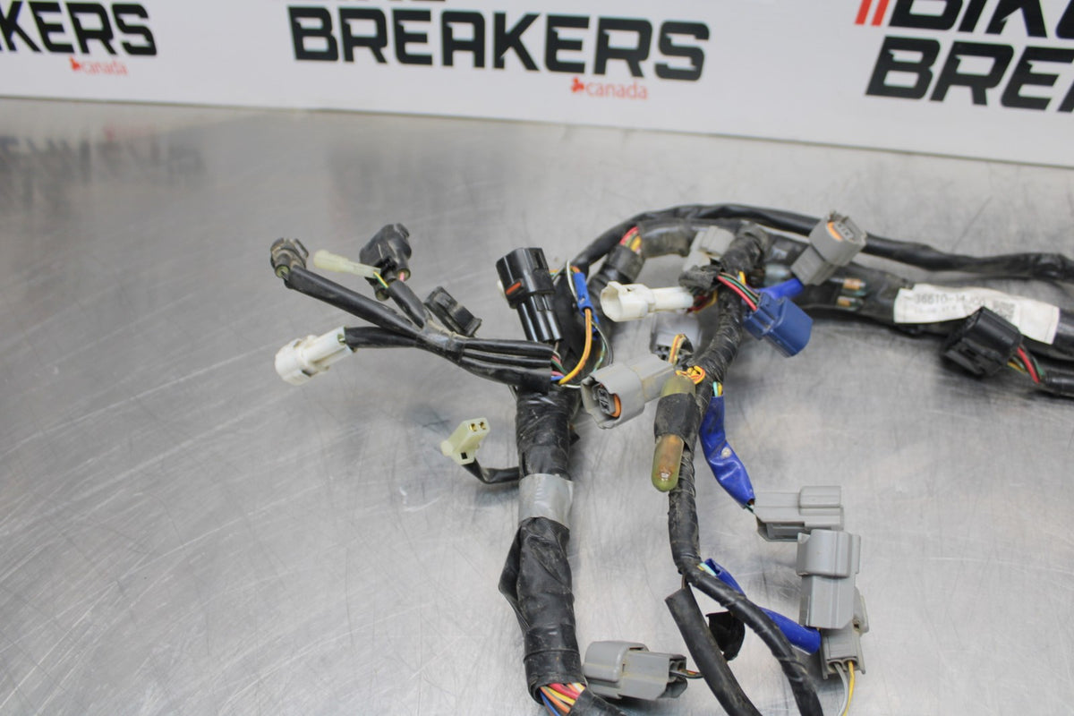 11-22 SUZUKI GSXR 600  MAIN ENGINE WIRING HARNESS MOTOR WIRE LOOM BB193