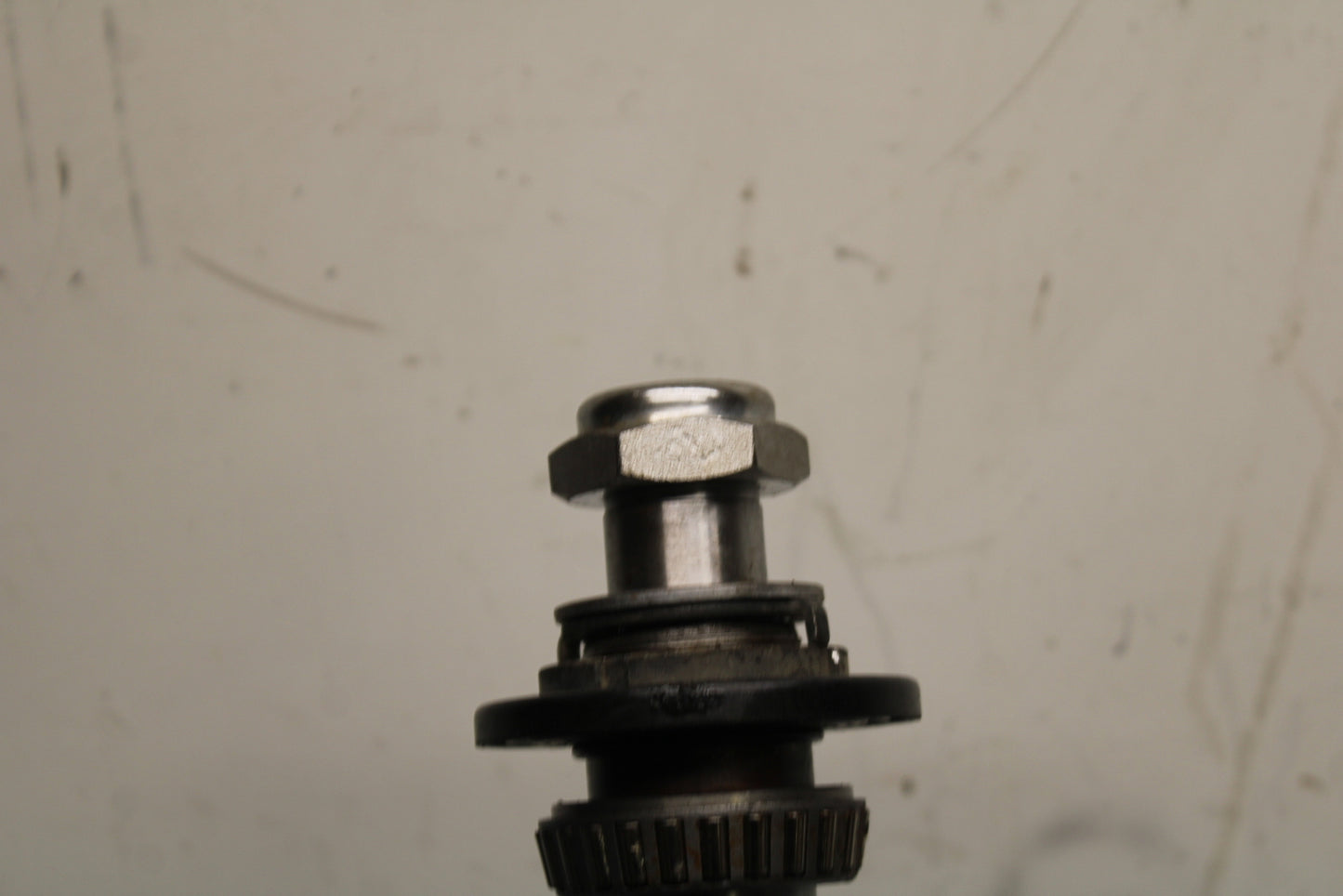 03-08 KAWASAKI VULCAN 1600 FRONT FORKS CLAMP LOWER TRIPLE TREE STEM BB754