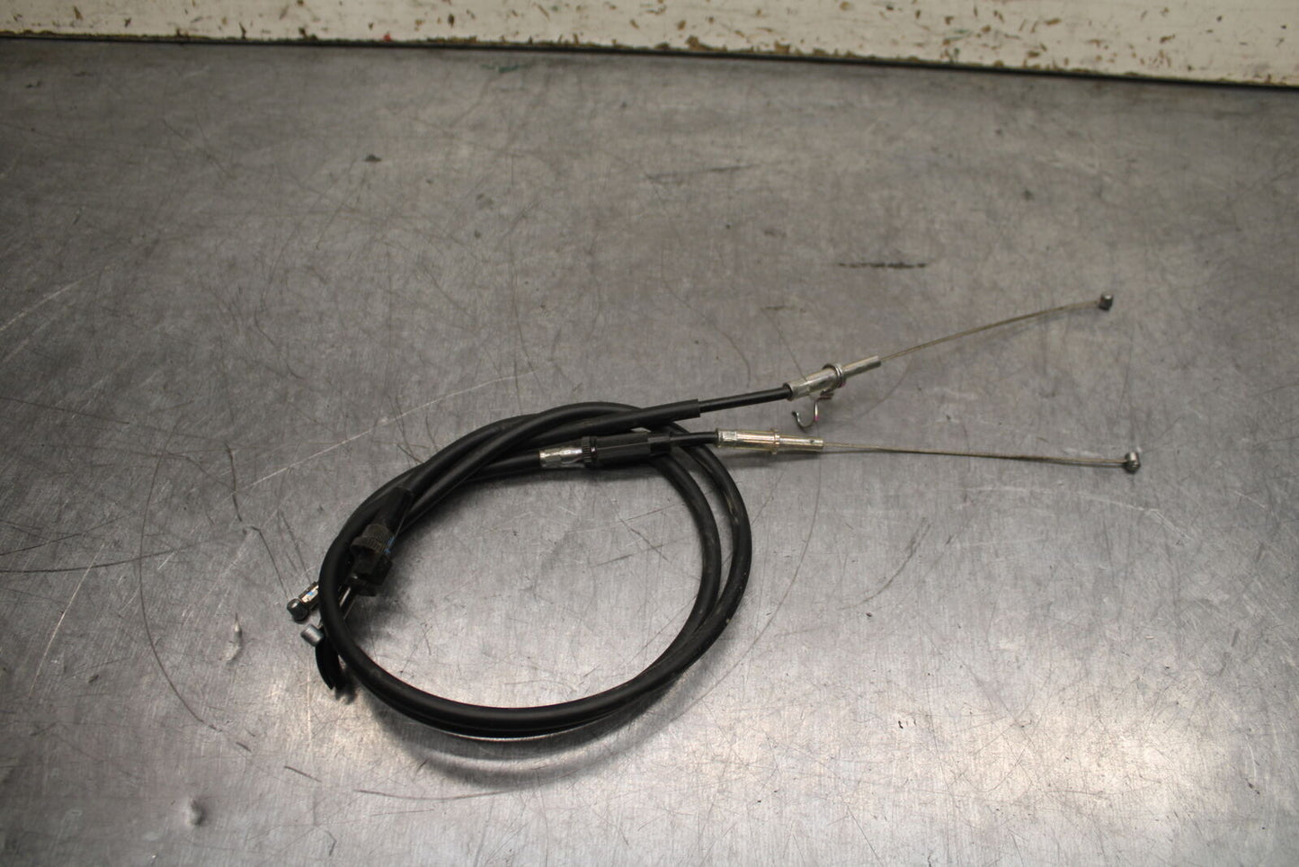 18-23 KAWASAKI NINJA 400 EX400 ABS THROTTLE CABLES LINES BB747