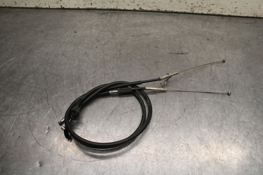 18-23 KAWASAKI NINJA 400 EX400 ABS THROTTLE CABLES LINES BB747
