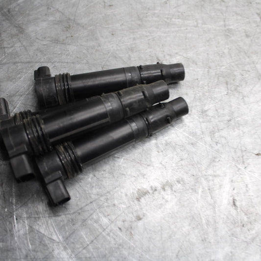 2009 Kawasaki Ninja ZX6R ZX600R IGNITION COILS COIL SPARK PLUG CAPS BB538