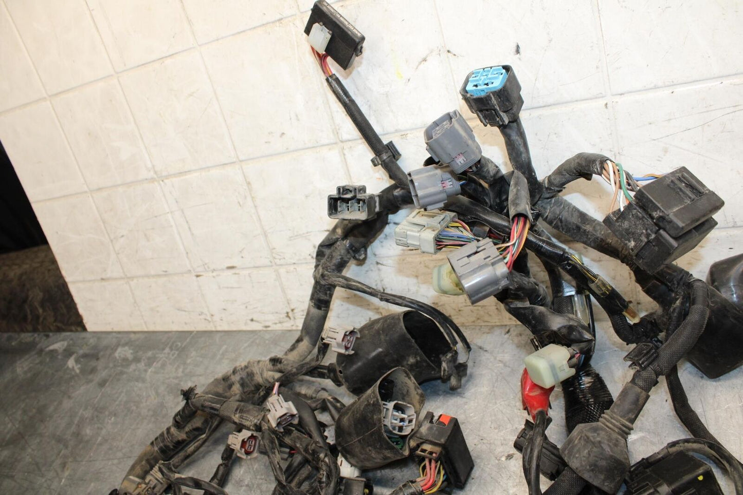 19-20 KAWASAKI NINJA ZX6R ZX636 MAIN ENGINE WIRING HARNESS MOTOR WIRE LOOM BB528