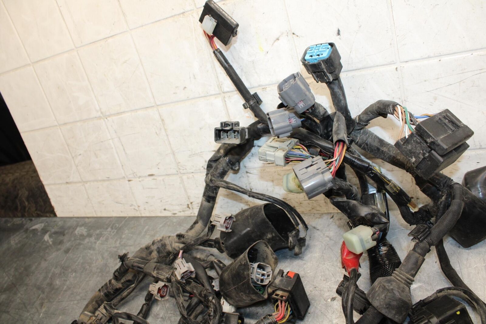 19-20 KAWASAKI NINJA ZX6R ZX636 MAIN ENGINE WIRING HARNESS MOTOR WIRE LOOM BB528