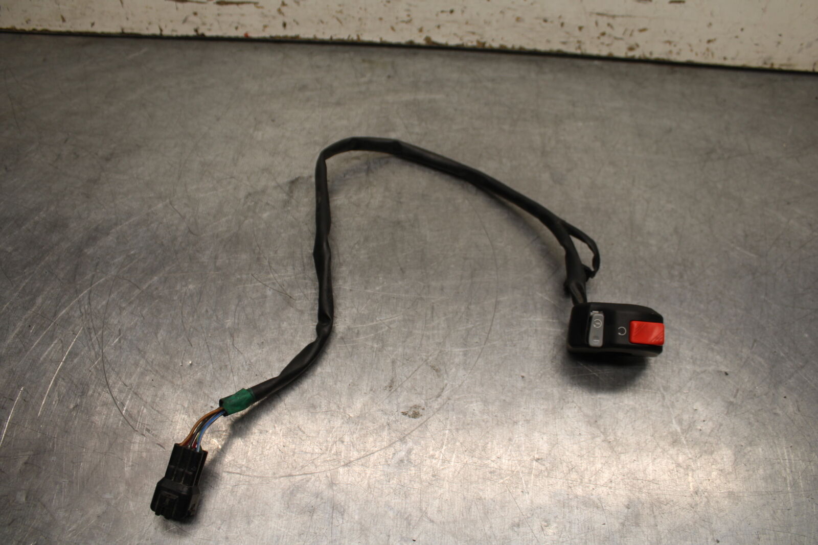 13-17 KAWASAKI NINJA ZX6R ZX636E RIGHT CLIP ON KILL OFF START SWITCH  BB735