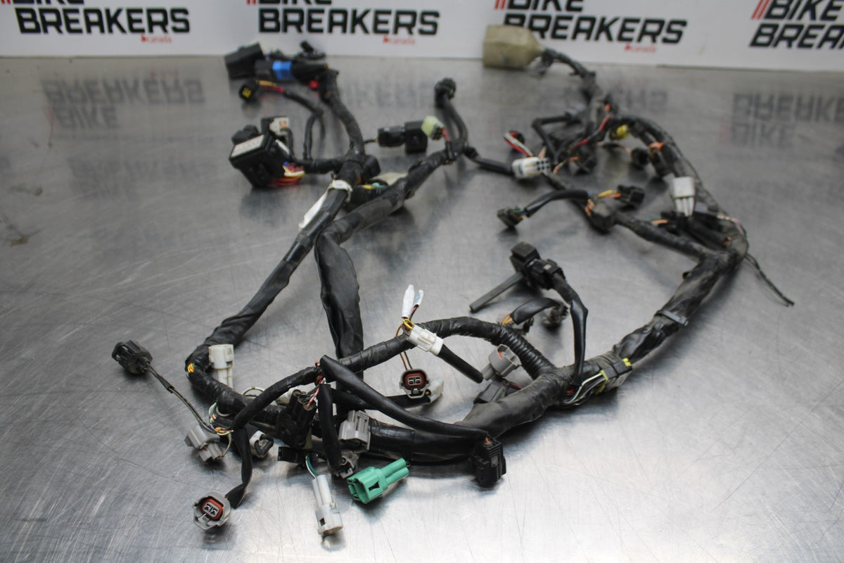 08-10 SUZUKI GSXR 600 MAIN ENGINE WIRING HARNESS MOTOR WIRE LOOM BB202