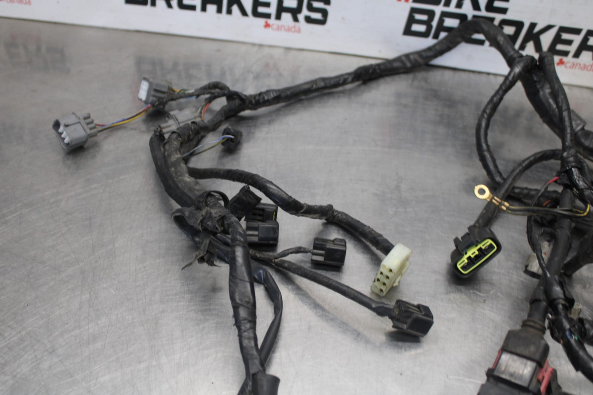 04-05 KAWASAKI NINJA ZX10R MAIN ENGINE WIRING HARNESS MOTOR WIRE LOOM BB931