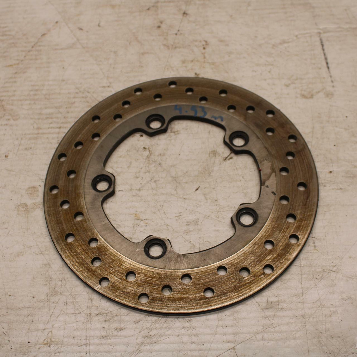 09-14 YAMAHA YZF R1 REAR ROTOR BACK BRAKE DISC BB286