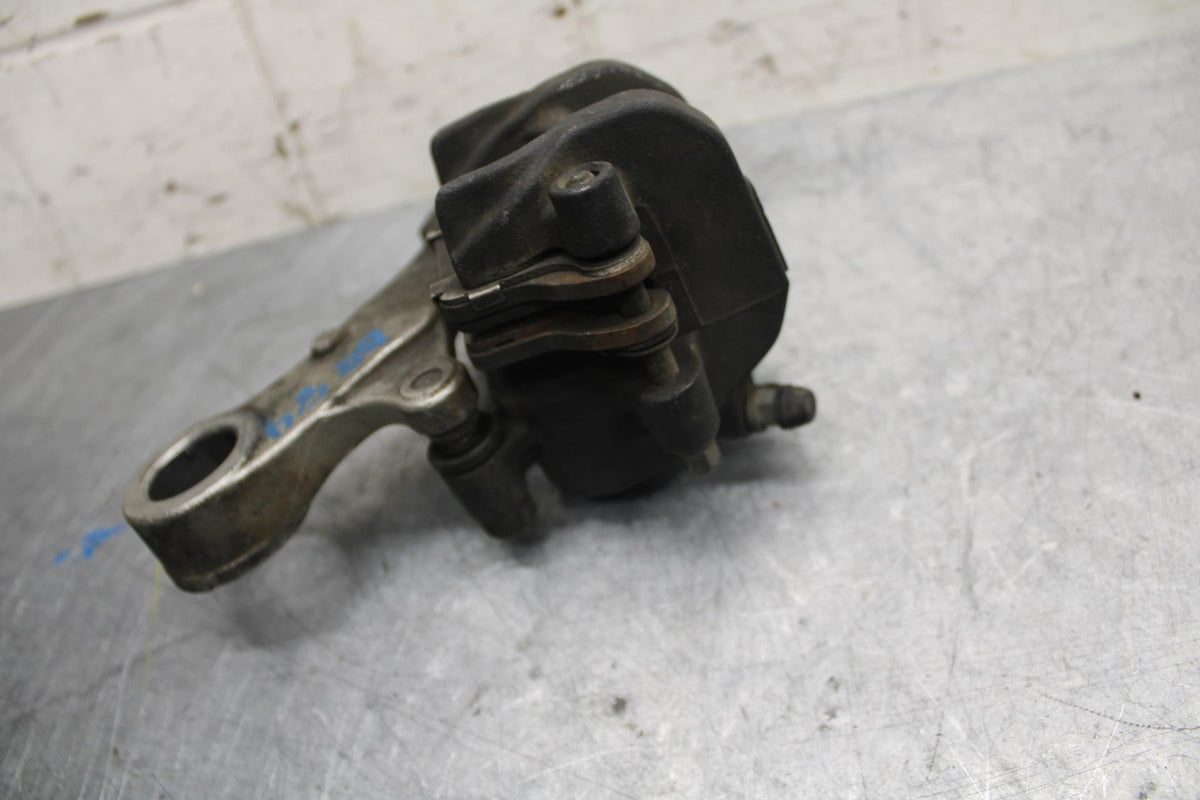 2007 Honda CBR600RR REAR BACK BRAKE CALIPER W MOUNT BRACKET 43150-MFJ-D01 BB42