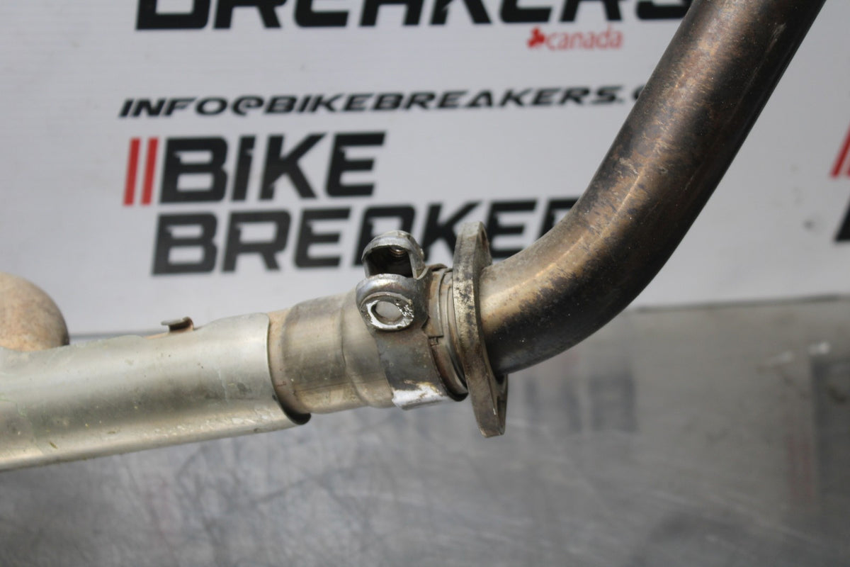 06 SUZUKI SV650S FULL EXHAUST SYSTEM HEADERS PIPE MUFFLER BB783