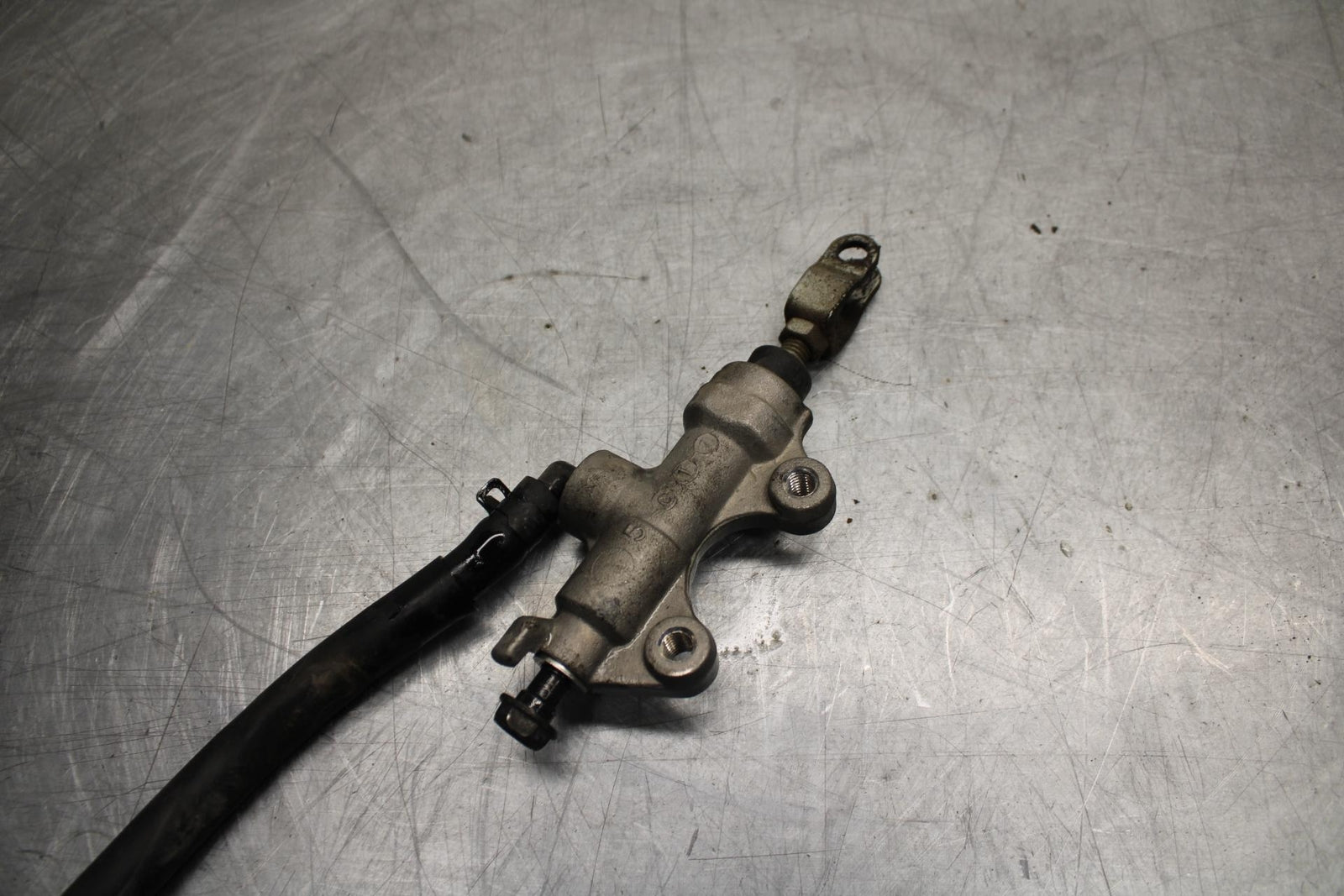 11-14 KAWASAKI VERSYS 650 LE 650C REAR  BRAKE MASTER CYLINDER W RESERVOIR  BB498