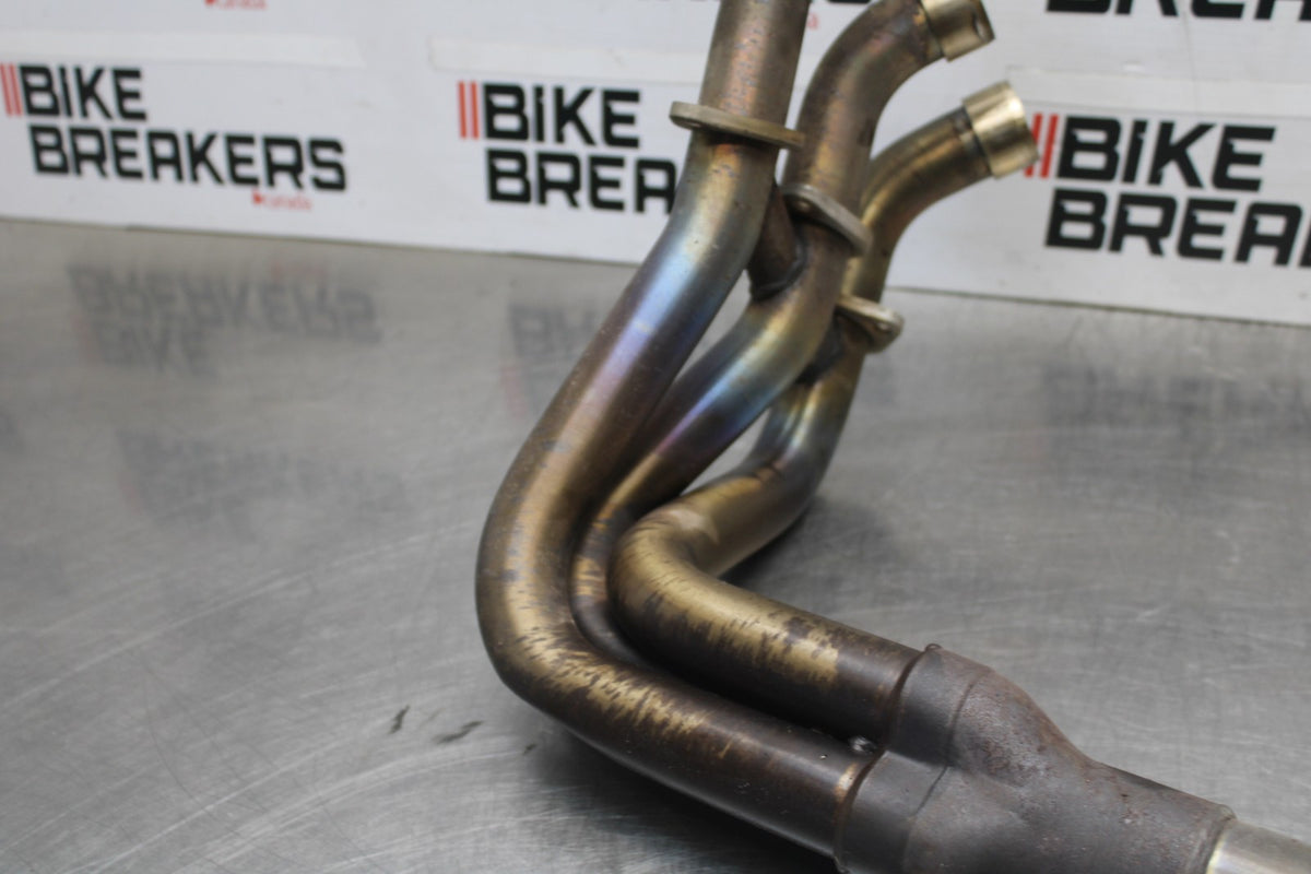 12 TRIUMPH STREET TRIPLE R EXHAUST HEADER PIPES MANIFOLD BB914