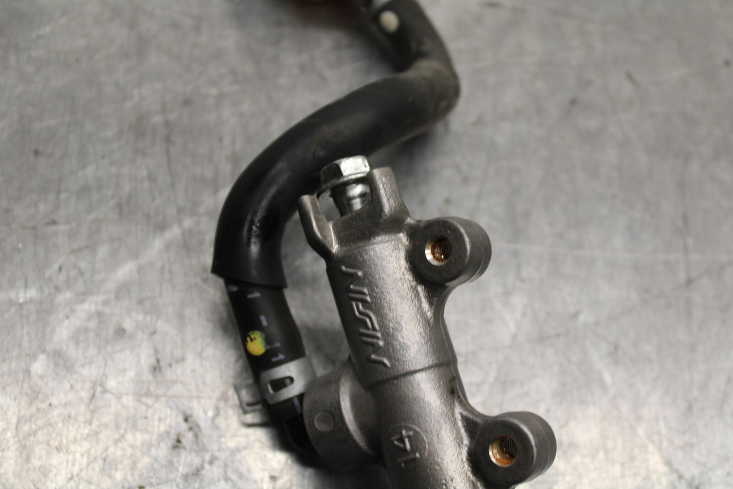 11-24 SUZUKI GSXR750 REAR BRAKE MASTER CYLINDER W RESERVOIR 69600-47H10  BB714