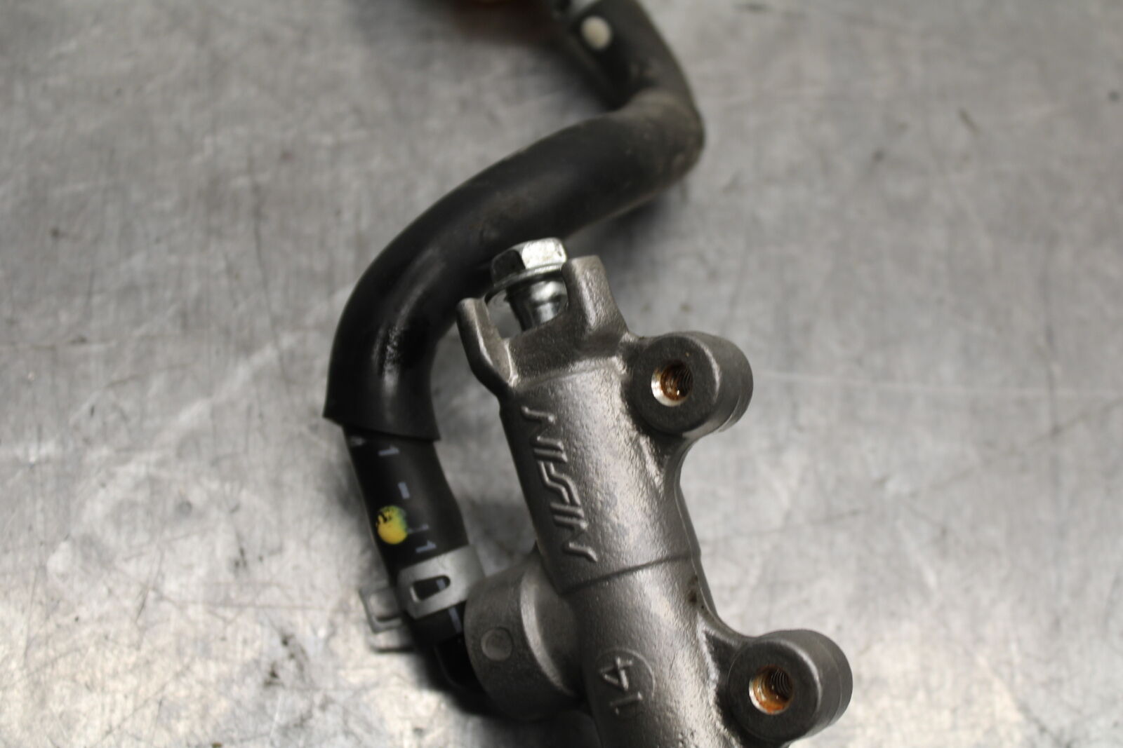 11-24 SUZUKI GSXR750 REAR BRAKE MASTER CYLINDER W RESERVOIR 69600-47H10  BB714