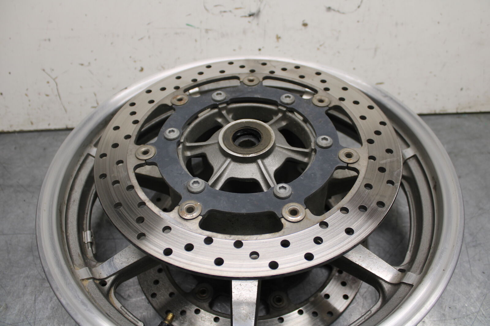 14-15 YAMAHA V STAR 1300 XVS1300CT TOURER FRONT WHEEL FRONT RIM BB722