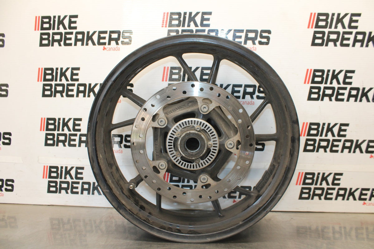 19 BMW F750GS REAR WHEEL BACK RIM & ROTOR BB938