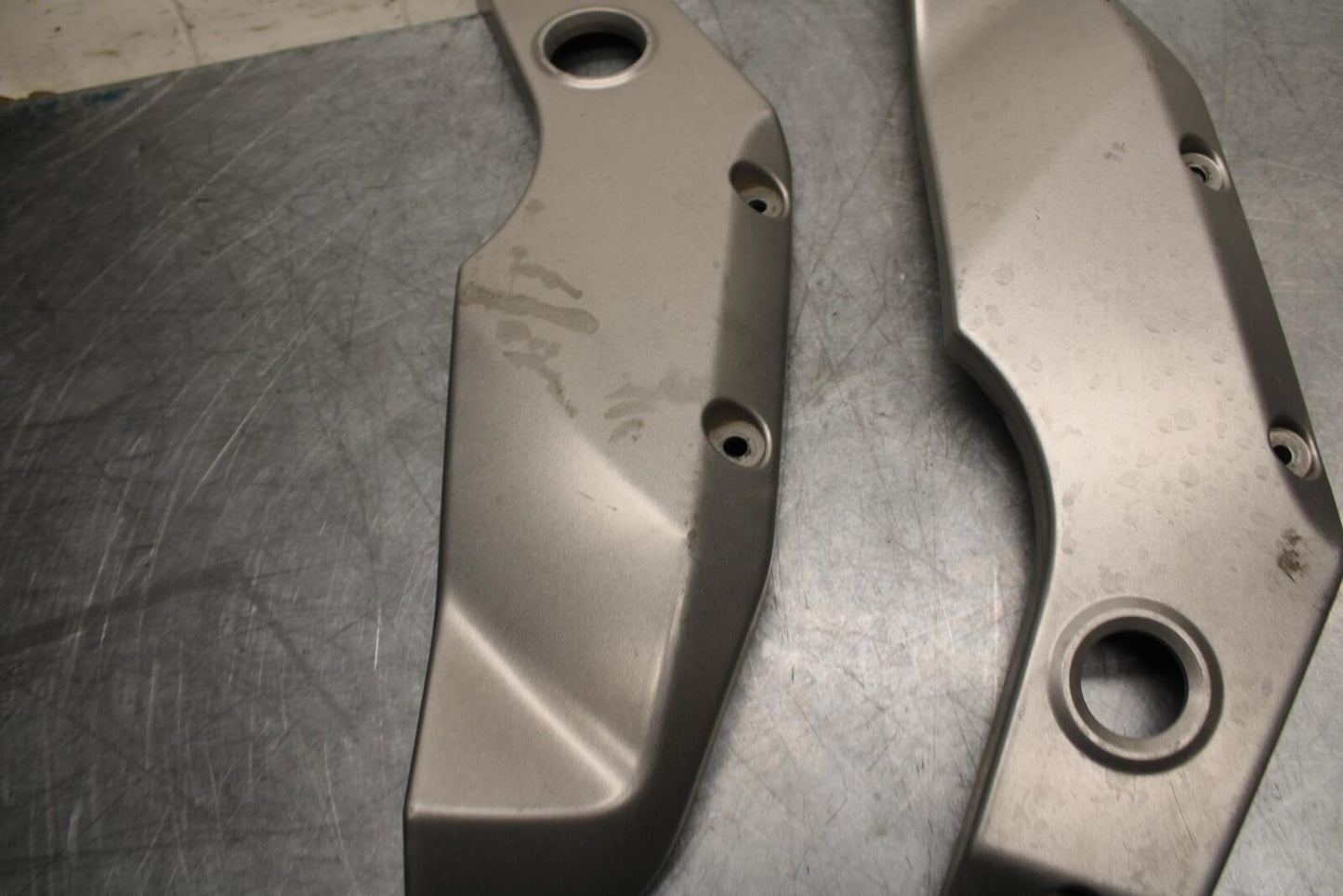 03-06 KAWASAKI Z1000 RIGHT LEFT FRAME MID SIDE COVERS COWLS PANELS TRIM BB487