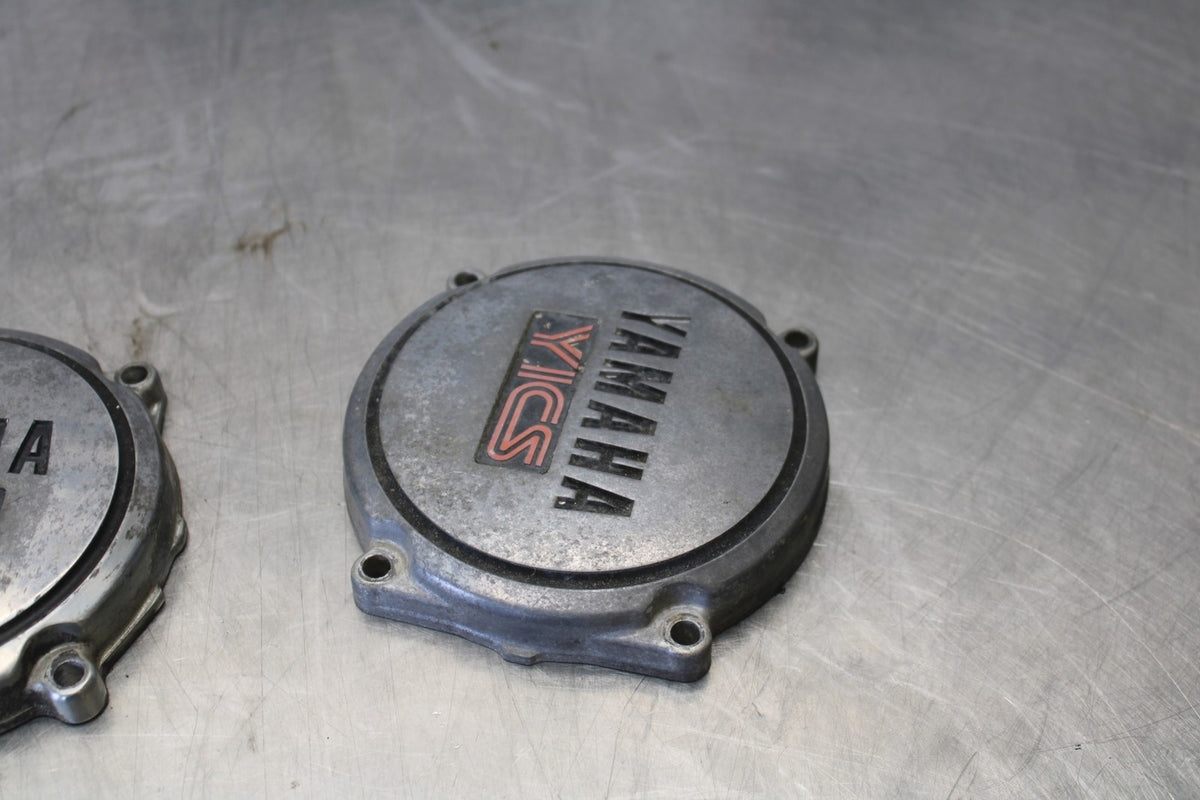 81 YAMAHA MAXIM 550 XJ550 RIGHT LEFT SIDE ENGINE MOTOR COVER BB866