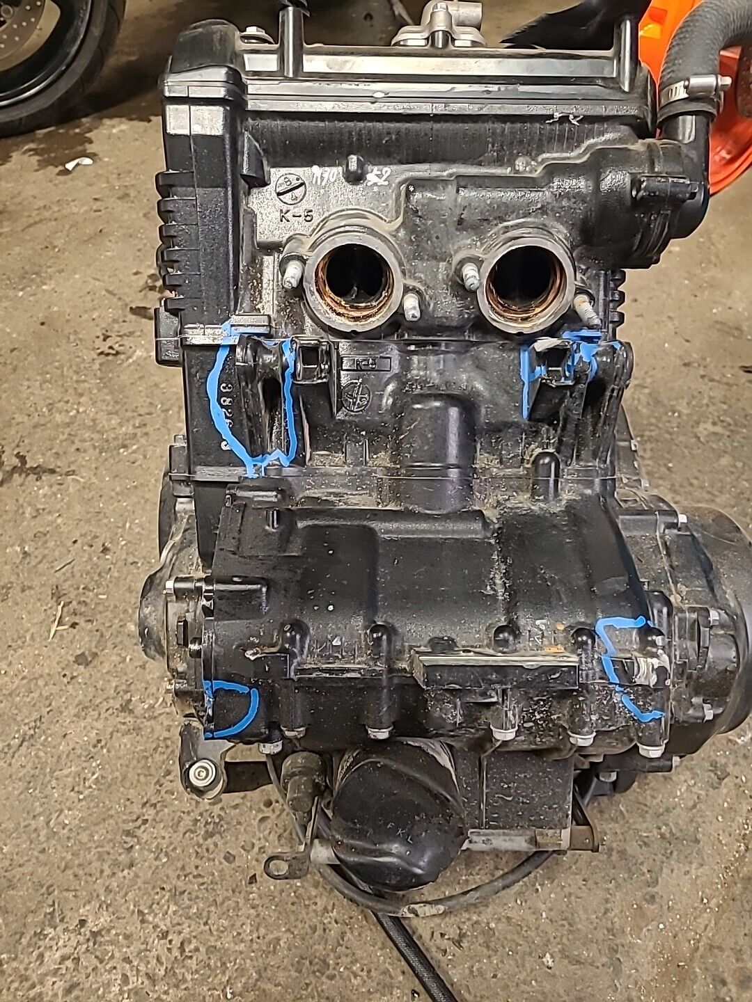 2014 Kawasaki Ninja 650 EX650F ABS ENGINE MOTOR BB569