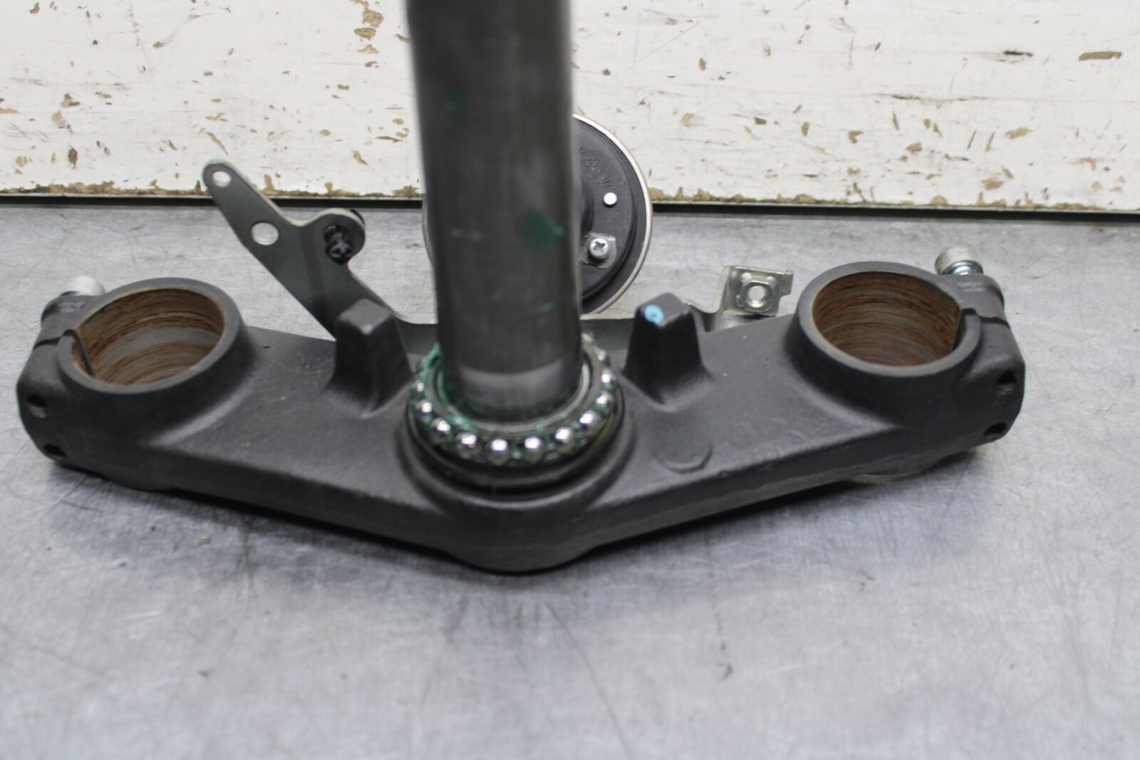 14-15 KAWASAKI NINJA 650 EX650F ABS FRONT CLAMP LOWER TRIPLE TREE STEM BB741