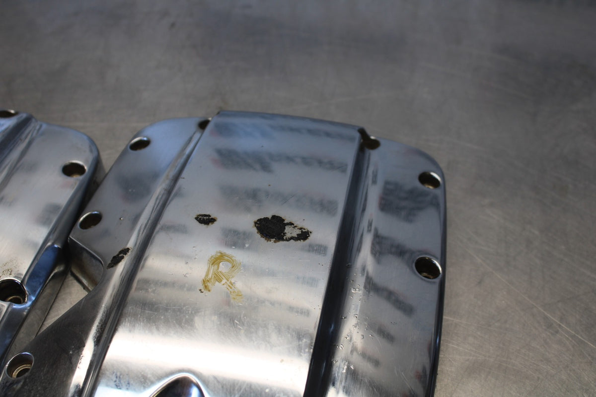 03-17 VICTORY VEGAS ENGINE TOP END CYLINDER HEAD COVER SET  BB874