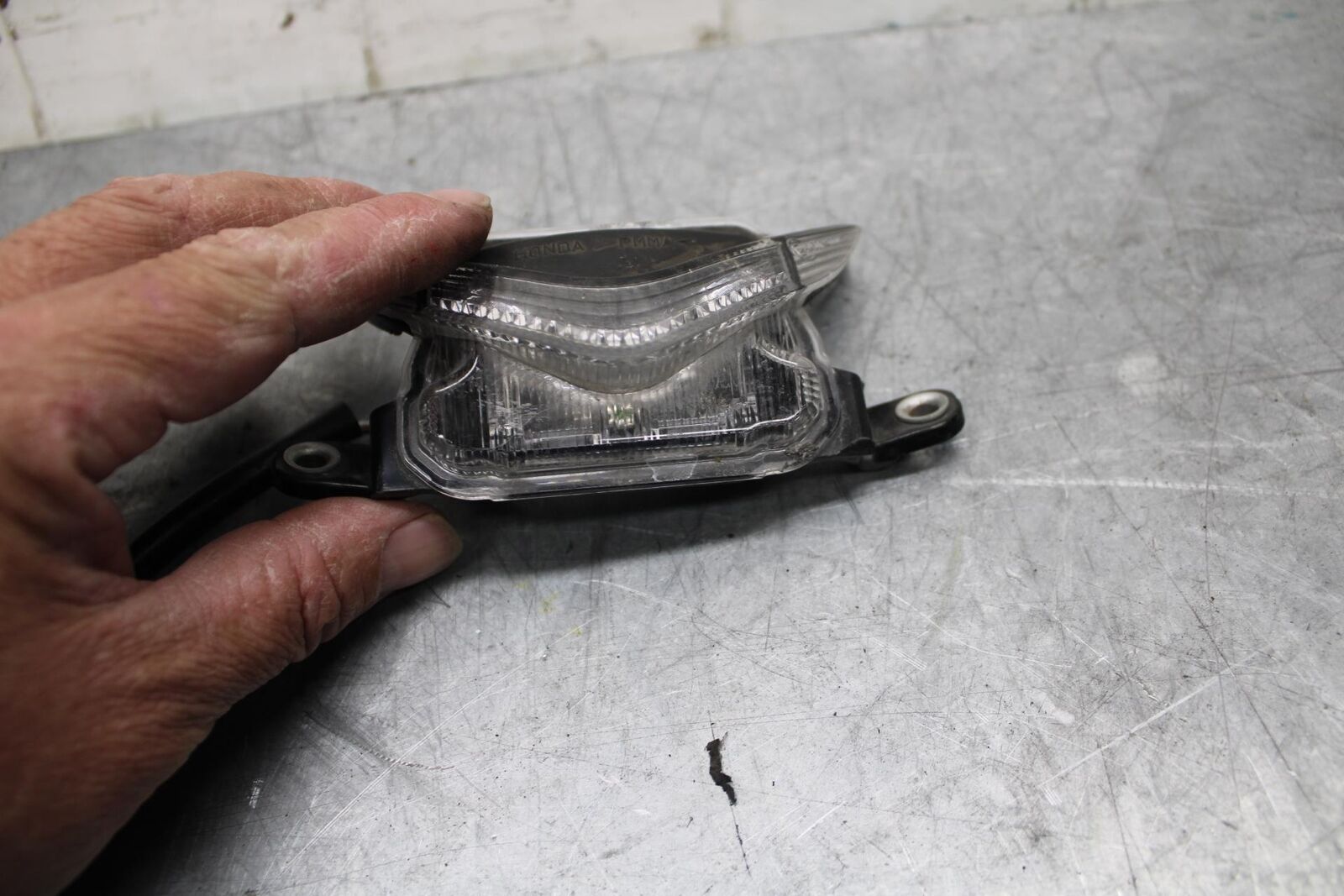 09-12 HONDA CBR600RR RUNNING PILOT FRONT LIGHT  BB450