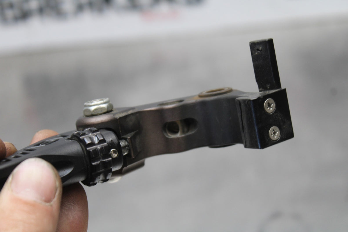 08 KAWASAKI NINJA ZX10R ASV RIGHT CLIPON HANDLEBAR BRAKE LEVER BB902