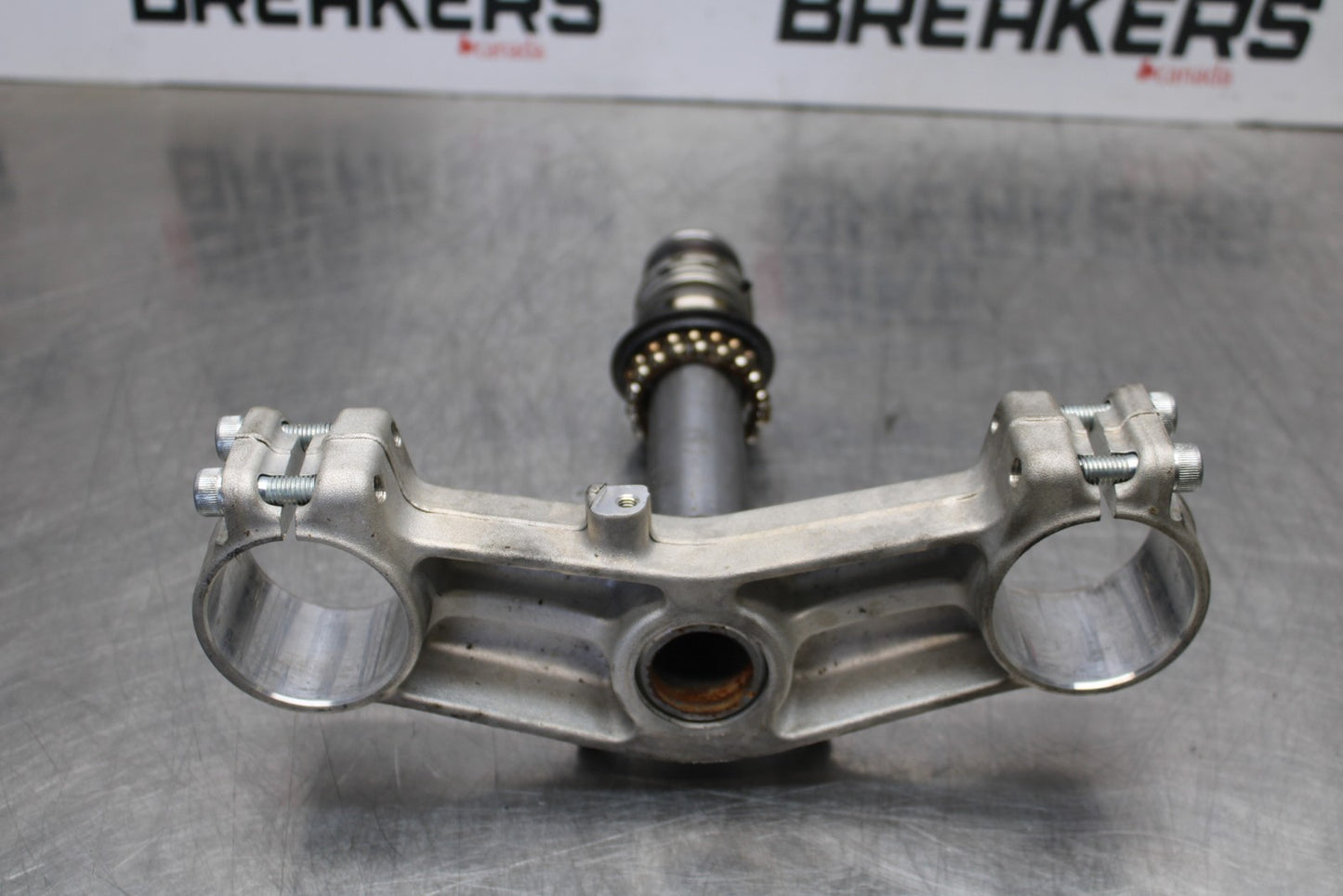 21-23 KAWASAKI NINJA ZX6R FRONT FORKS CLAMP LOWER TRIPLE TREE STEM BB179