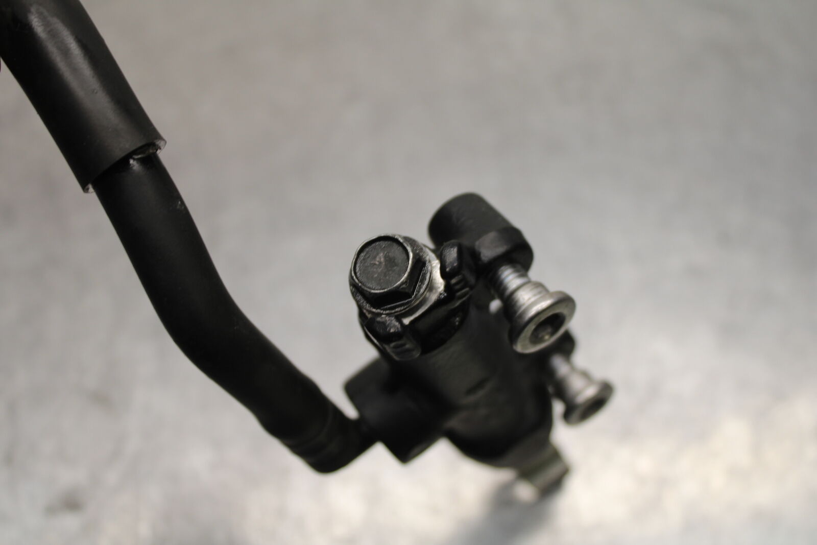 13-17 KAWASAKI NINJA ZX6R ZX636E REAR BRAKE MASTER CYLINDER W RESERVOIR BB735