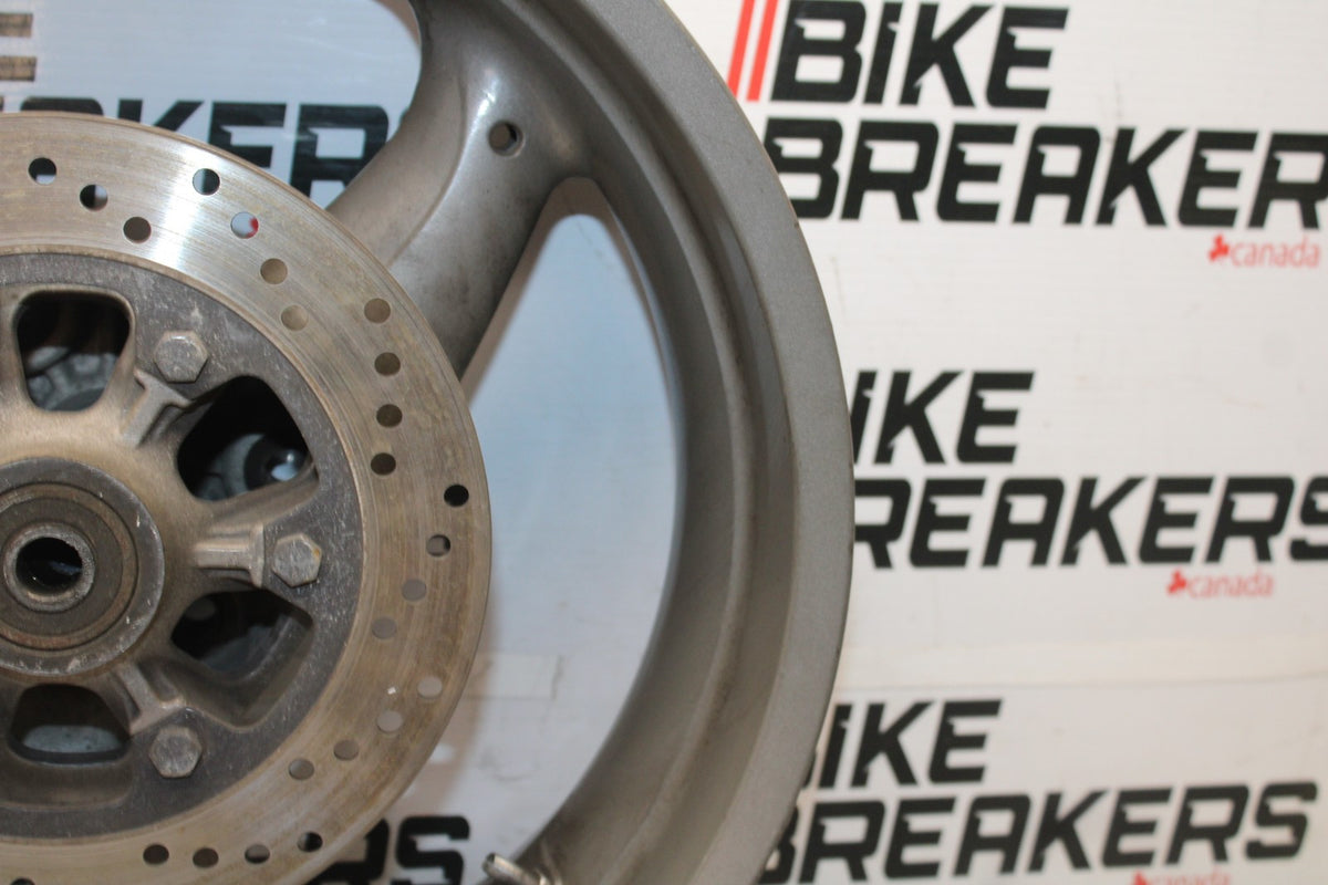 05 DUCATI SUPERSPORT 800 REAR WHEEL BACK RIM & ROTOR BB913
