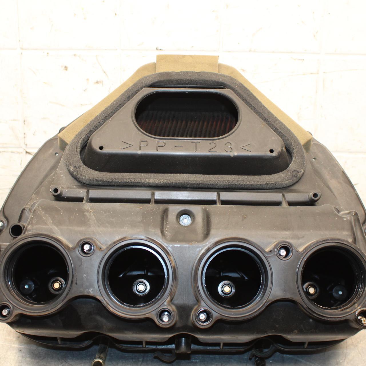 2006 Yamaha YZF R6 AIRBOX AIR INTAKE FILTER 2C0-14411-00-00 2C0-14421-00-00 BB56
