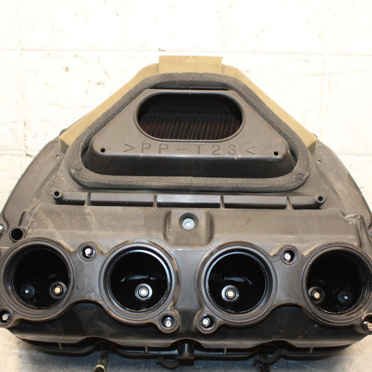 2006 Yamaha YZF R6 AIRBOX AIR INTAKE FILTER 2C0-14411-00-00 2C0-14421-00-00 BB56